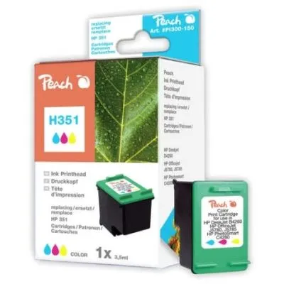 Peach  Druckkopf color kompatibel zu HP OfficeJet J 6424
