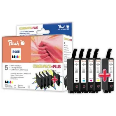 Peach  Spar Pack Plus Tintenpatronen kompatibel zu Epson Stylus Photo R 240