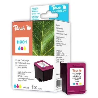 Peach  Druckkopf color kompatibel zu HP OfficeJet 4500 - G510a