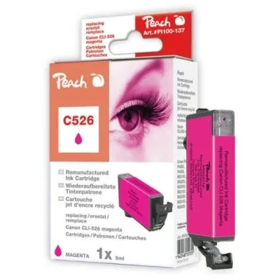 Peach  Tintenpatrone magenta kompatibel zu Canon Pixma MX 715