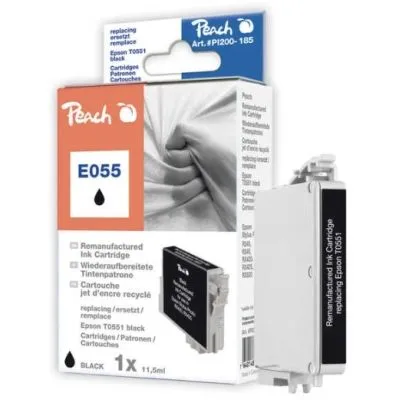 Peach  Tintenpatrone schwarz kompatibel zu Epson Stylus Photo R 240