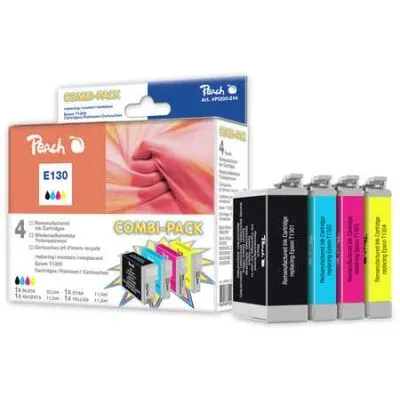 Peach  Spar Pack Tintenpatronen kompatibel zu Epson WorkForce WF-7015