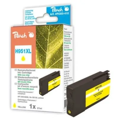 Peach  Tintenpatrone gelb HC kompatibel zu HP OfficeJet Pro 8600 Plus e-All-in-One