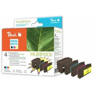 Peach  Spar Pack Tintenpatronen kompatibel zu HP OfficeJet Pro 8616 e-All-in-One